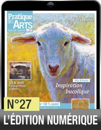 La version numérique du cahier 100% PASTEL n°27 : Portrait d'enfant, fillette birmane, Sur le motif, Pénélope Milner au Maroc, Inspiration bucolique, Rita Kirkman…