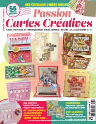 Passion cartes créatives 79 - couverture - Achat magazine sur Divertistore.com