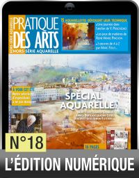La version numérique du hors-série spécial aquarelle : 15 aquarellistes dévoilent leurs secrets et leur technique : un hors-série très complet qui ouvre grand les portes des ateliers d'artistes…