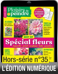 TÉLÉCHARGEMENT : Peindre les FLEURS Hors-série en version numérique