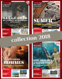 Collection 2018 - 5000 ans d'Histoire Mystérieuse - 4 numéros Collector - Diverti Editions