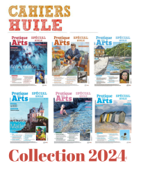 La pochette des 6 suppléments parus en 2024 consacrés exclusivement à la pratique de la peinture à l'huile - Achat magazine sur Divertistore
