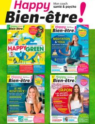 Collection 2020 Happy Bien-être - 4 revues - Diverti Editions