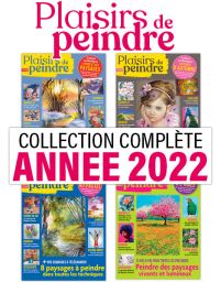 Collection 2021 complète Plaisirs de Peindre 4 numéros collectors