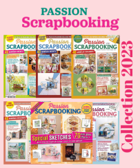 Pochette Passion Scrapbooking : 6 magazines (101 à 105 + HS 21) avec projets pas à pas, mini-albums, techniques tendance et idées créatives. Achat magazine sur divertistore.com