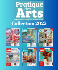Année 2024 - 6 numéros de Pratique des Arts avec tutos, techniques, pastels, aquarelles et artistes inspirants pour booster votre créativité Achat magazine sur Divertistore.com