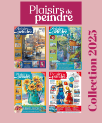 Collection 2021 complète Plaisirs de Peindre 4 numéros collectors