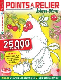 Revue de points a relier Fruits Cerise Poire Milkshake Coupe de fruits