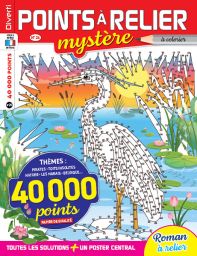 Points à relier mystère 24  - Plongez au cœur des points à relier avec ce numéro comprenant plus de 40000 points ! De quoi passer un moment de relaxation, tout en s'amusant ! Achat magazine sur Divertistore