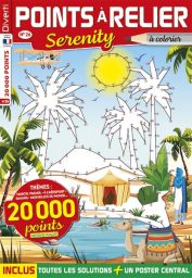Découvrez Points à relier Serenity n°26 : 20 000 points à relier et à colorier sur les thèmes du Sahara, des voyages et des merveilles du monde. - Achat magazine sur Divertistore