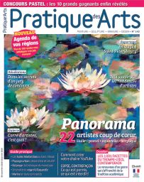 magazine PDA Pratique des Arts n°143 peinture à l'huile, pastel, aquarelle, acrylique