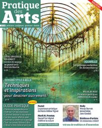 magazine Pratique des Arts n°177 aquarelle peinture à l'huile pastel dessin sculpture gravure Diverti éditions