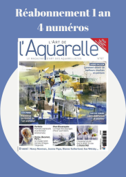 Offre de réabonnement 1 AN l'Art de l'Aquarelle - Réabonnement sur Divertistore.com