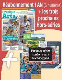 Offre de réabonnement 1 AN + les 3 prochaines hors-séries thématiques Pratique des Arts