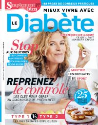 Simplement Bien H.S 1 : Mieux vivre avec le Diabète - couverture