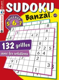 Sudoku Banzaï n°11