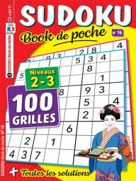Sudoku Book de poche numéro 16 - Niveaux 2-3
