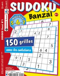 Sudoku Banzai 01 - Niveaux 5-6-7 