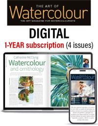 The Art of Watercolor magazine 1 year digital subscription