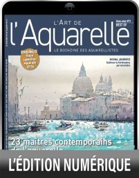 TÉLÉCHARGEMENT  - L'Art de l'Aquarelle Hors-série n°2 - Le bookzine des aquarellistes - Couverture
