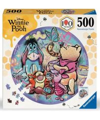Puzzle rond 500 pièces Disney Winnie l’Ourson