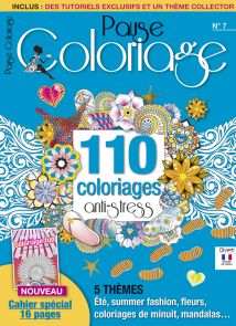 Pause Coloriage n°7 - Cahier spécial 16 pages Coloriage Fun