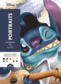 Disney Portraits - Coloriages mystères - Christophe-Alexis Perez