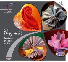 Pliez-moi ! - Serviettes en papier, en tissu - Cendrine Armani