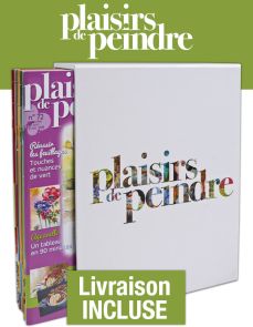 L'écrin collector pour vos magazines Plaisirs de peindre - Reliure pour 12 magazines