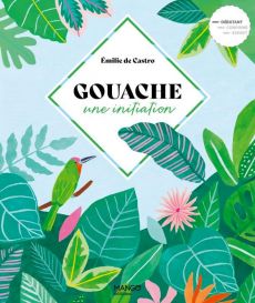 Gouache - Une initiation - Emilie de Castro - Mango Editions - Achat livre sur Divertistore