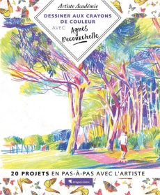 achat livre Dessiner aux crayons de couleurs avec Agnès Decourchelle 9782814106697