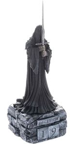 LE SEIGNEUR DES ANNEAUX - Nazgûl - Calendrier Perpétuel 3D en Résine 8435497287382