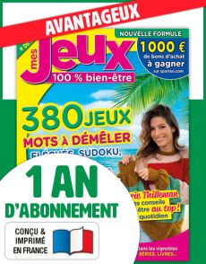 Mes Jeux Bien-Être Abonnement 1 AN Diverti Editions