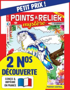 offre découverte 2 numéros points à relier mystère