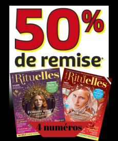 Abonnement au magazine Rituelles - 1an - 4 numéros - 50%