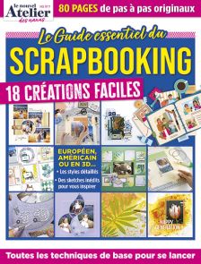 Découvrez notre hors-série du scrapbooking spécial débutants : bases essentielles, conseils pratiques et projets pas à pas pour bien commencer. Achat magazine sur Divertistore