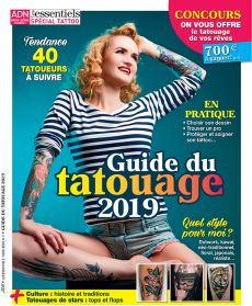 ADN  hors série n°2 - Guide du tatouage 2019 - Achat Diverti Store