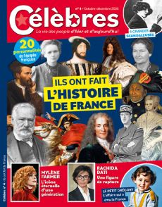 Célèbres numéro 4 - Ils ont fait l'histoire de France - couverture