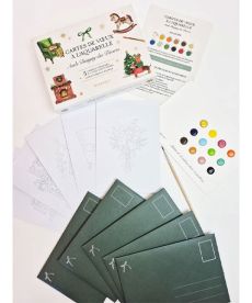 Coffret Cartes de vœux aquarelle
