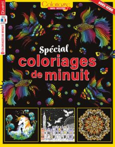 Coloriage 100% Mystère Hors-série n°3 - Spécial coloriages de minuit - magazine de Diverti Editions
