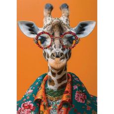 Puzzle 1000 pièces Crazy Girafe