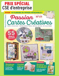 1 AN d'abonnement à Passion Cartes Créatives