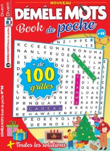 Démêle Mots Book de poche 16 avec plus de 100 grilles - Achat magazine sur Divertistore.com