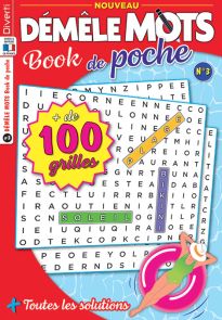 Démêle Mots Book de poche n°3 pele mele jeux Diverti Editions