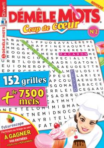 Démêle Mots Coup de cœur 2 - Thèmes plantes, histoire, mode, gastronomie, sports et Italie