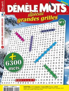 Démêle Mots spécial Grandes Grilles n°01