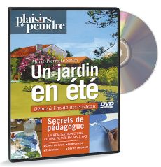 Un jardin en été, peinture au couteau – DVD