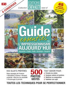 Livre Le guide de l'impressionnisme - Aquarelle, pastel, huile, acrylique, gouache Editions du Chevalet Diverti
