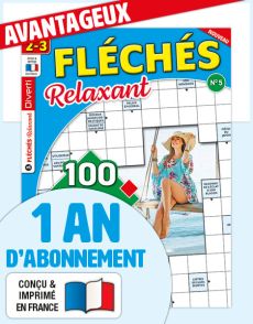 Abonnement 1 AN à Fléchés Relaxant (4 numéros)