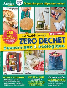 Des idées DIY pour changer nos modes de consommation ! Le Nouvel Atelier des Nanas sort ce nouveau Hors-série pour vous offrir des tutos utiles, économiques et super créatifs !